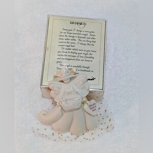 KB Design Porcelain Angel Ornament